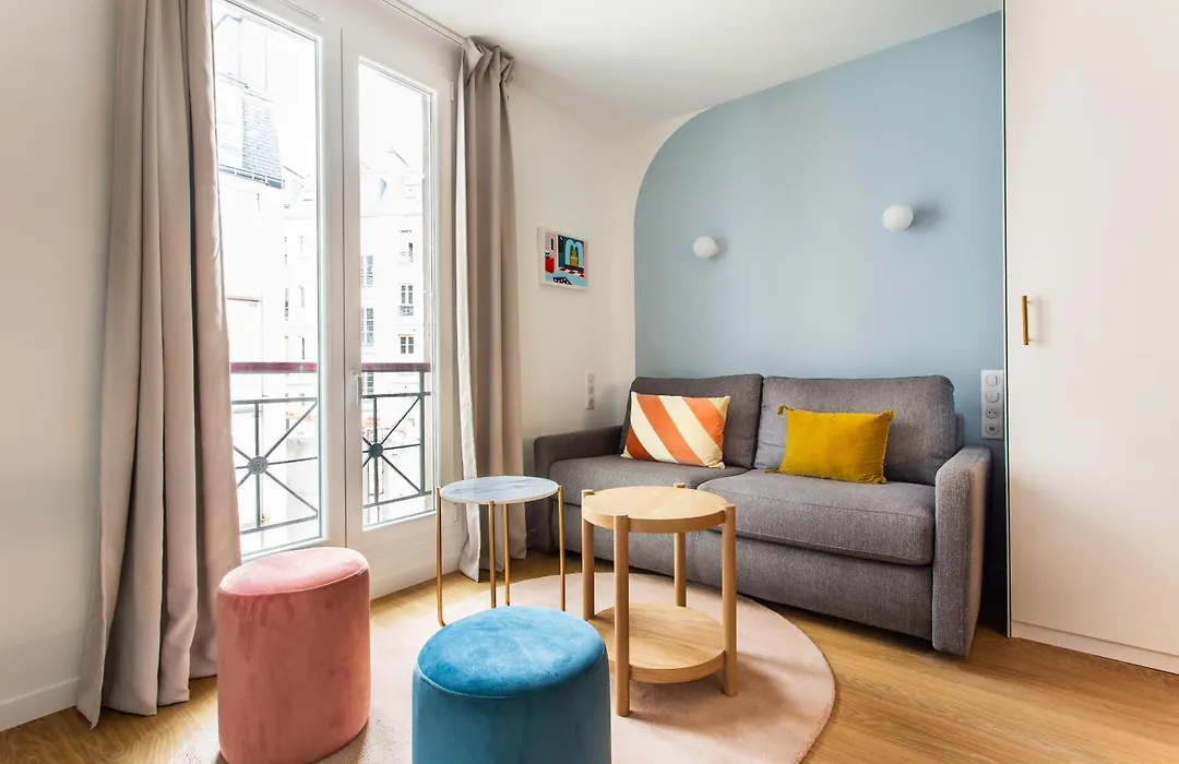 Stunning Apartment - 2Br-6P - Paris Center-1